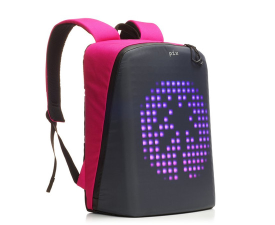Купить рюкзак Pix BackPack фиолетовый (розовый) c Led экраном